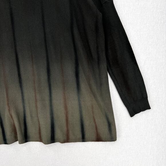 VIVIANA UCHITEL Boat neck Sweater Womens S Long Sleeve Hand Dyed Cashmere Blend - Picture 3 of 16